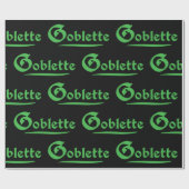 Papier Cadeau Goblette (Plat)