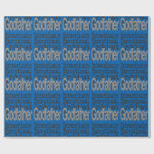 Papier Cadeau Godfather (Plat)