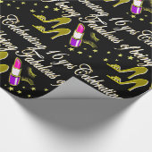 PAPIER CADEAU GOLD 16 ET CONCEPTION DIVA FABULEUSE (Coin)