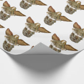Papier cadeau Gold Angel (Coin)