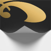 Papier Cadeau Gold Fleur de Lis (Coin)