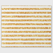 Papier Cadeau Gold Horizontal Parties scintillant Boho Popular C (Plat)