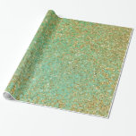 Papier Cadeau Gold Parties scintillant Turquoise Aqua Girly Glam<br><div class="desc">Parties scintillant d'or Turquoise Aqua Girly Glam Tendy Party Wrapy Paper</div>