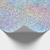 Papier Cadeau Gold Purple Aqua Unicorn Sparkle Parties scintilla (Coin)