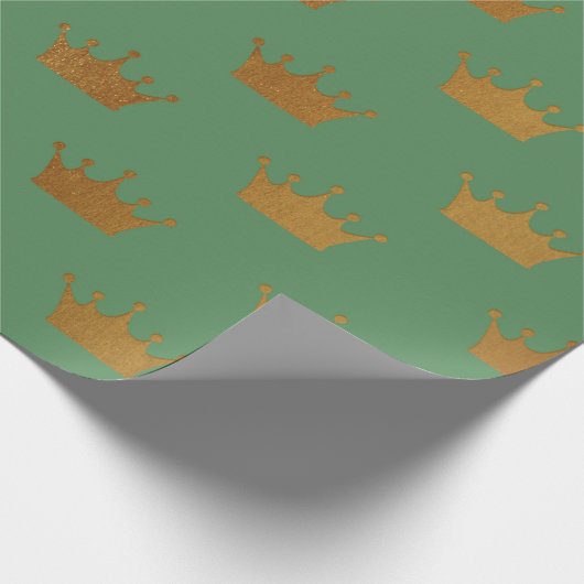 Papier Cadeau Gold Royal Mint Green King Heraldic Princesse (Coin)