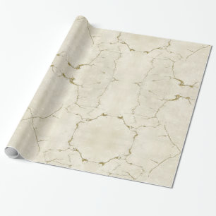 Papier Cadeau Gold Vein Classic Marbre Art gothique Imprimer