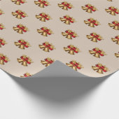 Papier Cadeau Golden Bells (Coin)