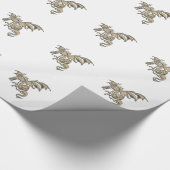 Papier Cadeau Golden Dragon (Coin)