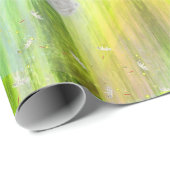 Papier Cadeau Golden, Esoteric, Chakra Shimmer (Coin rond)