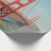 Papier Cadeau Golden gate (Coin)