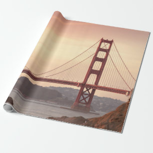 Papier Cadeau Golden Gate iconique San Francisco la Californie