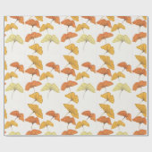 Papier Cadeau Golden Ginkgo (Plat)