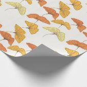 Papier Cadeau Golden Ginkgo (Coin)