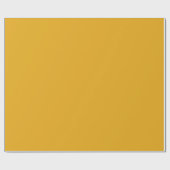 Papier Cadeau Golden Mustard Gold Pop Of Color  (Plat)
