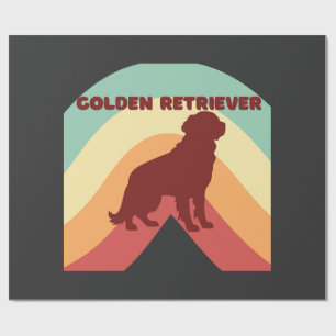 Papier Cadeau Golden Retriever