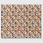 Papier Cadeau Golden Retriever (Plat)