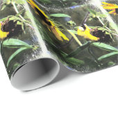 Papier Cadeau Goldfinch (Coin rond)