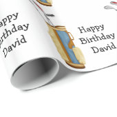 Papier Cadeau Golf (Coin rond)