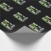 Papier Cadeau Golf Born to Play Disc (Coin)