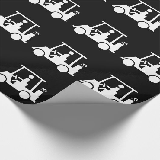 Papier Cadeau Golf Buggy (Coin)