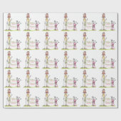 Papier Cadeau Golf pour toujours (Plat)