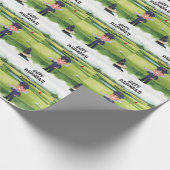 Papier Cadeau Golfer Pilot retirement  (Coin)