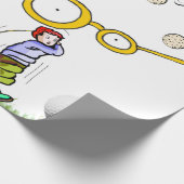 Papier Cadeau Golfeurs Envelopper le papier, Mondes plus grands (Coin)
