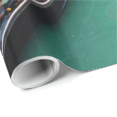 Papier Cadeau Gondoles sur un canal vénitien (Coin rond)