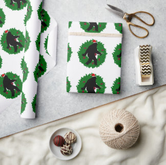 Papier Cadeau Gone Christmas Squatchine