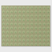 Papier Cadeau Gone Squatchine vert (Plat)