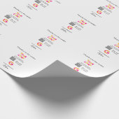 Papier Cadeau Google examen logo entreprise site Web scanner cod (Coin)