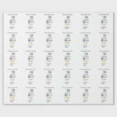 Papier Cadeau Google examen logo entreprise site Web scanner cod (Plat)