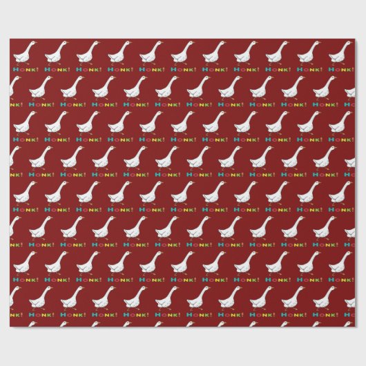 Papier Cadeau Goose Honk (Plat)