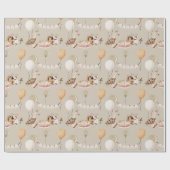 Papier Cadeau Goosey Gander Anniversaire Party, Tan (Plat)