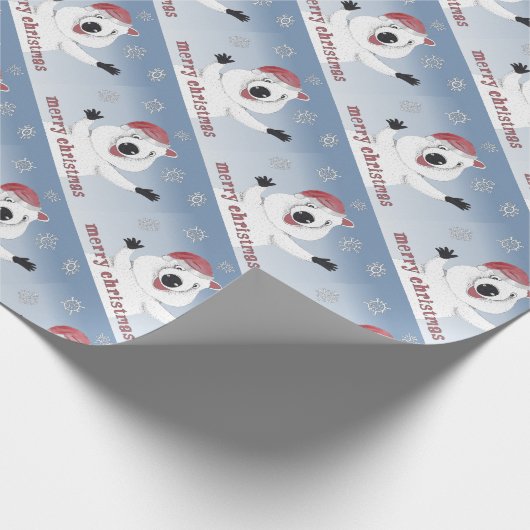 Papier Cadeau Gopher Joyeux Noël (Coin)