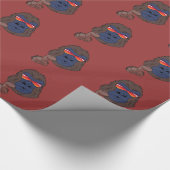 Papier Cadeau Gorille frais (Coin)