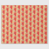 Papier Cadeau Gossamer Holding BUGS BUNNY™ (Plat)