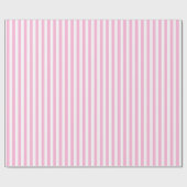 Papier Cadeau Goth Pastel Pâques Rose Rayé Alternative (Plat)