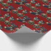 Papier Cadeau Gothic Holidays Wrapping Paper (Coin)