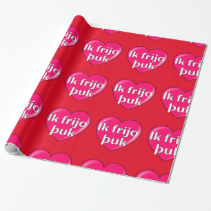 Papier Cadeau Gothique - Je vous aime