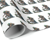 Papier Cadeau Goule (Coin rond)