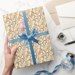 Papier Cadeau Grace de feuillage moderne :