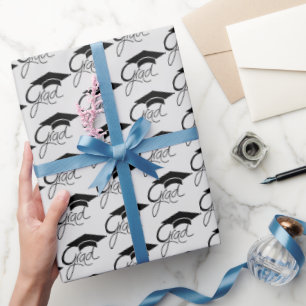 Papier Cadeau Grad Elegant noir de diplôme Cap
