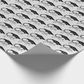 Papier Cadeau Grad Elegant noir de diplôme Cap (Coin)