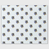 Papier Cadeau Grad Grad'études mondiales (Plat)