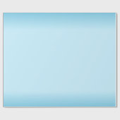 Papier Cadeau Gradient bleu-clair (Plat)