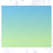 Papier Cadeau Gradient bleu et vert