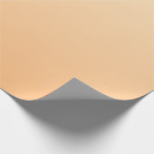 Papier Cadeau Gradient de couleur jaune clair et orange (Coin)