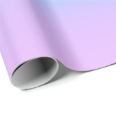 Papier Cadeau Gradient de Gorgeous Pastel (Coin rond)