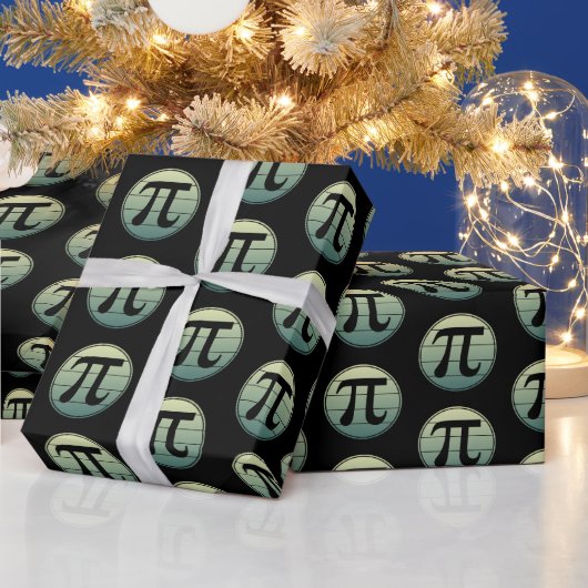 Papier Cadeau Gradient | Happy Pi Day Math (Vacances)